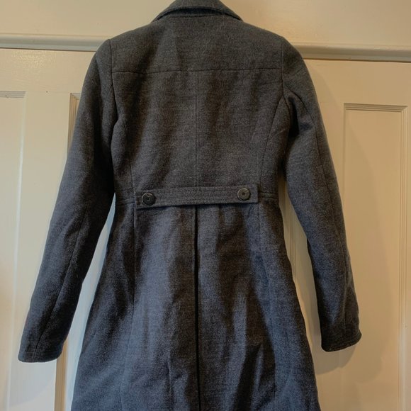 Grey Zara Tafaluc Peacoat - Picture 2 of 4